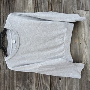 Old Navy Actice crop grey sweatshirt
